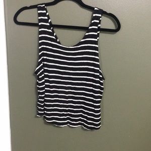 Stripped crop top